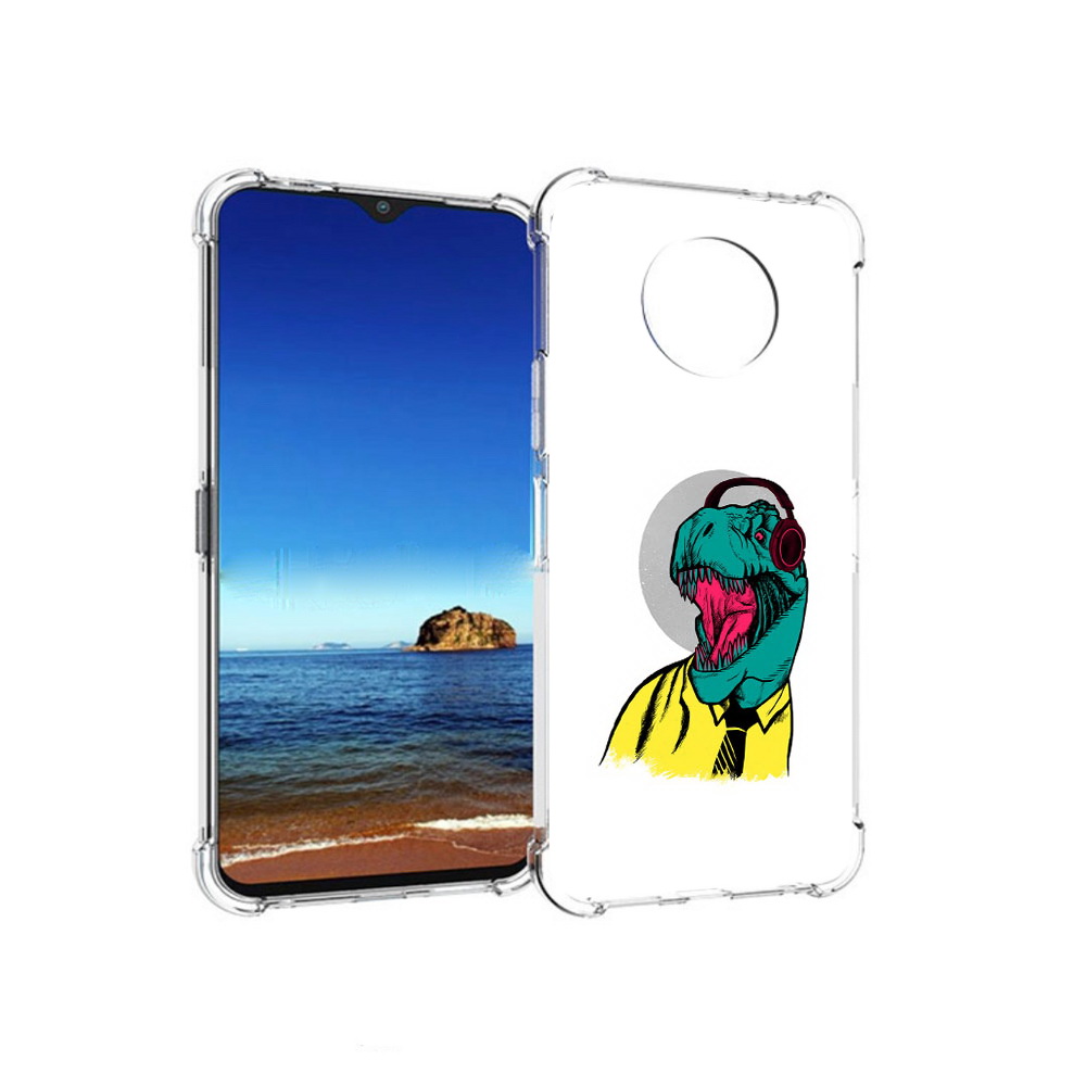 

Чехол MyPads Tocco для Nokia G50 дино (PT227056.116.326), Прозрачный, Tocco