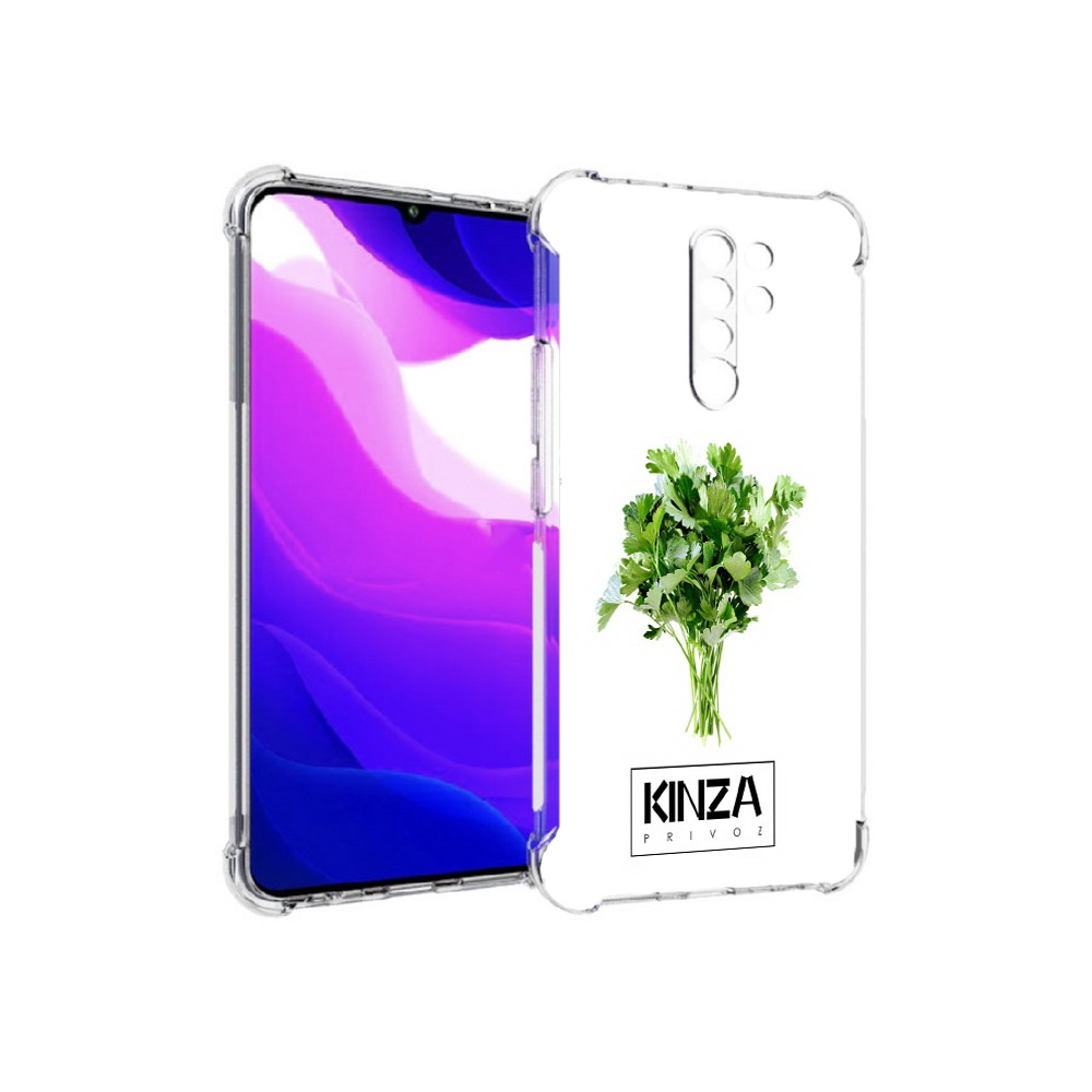 Чехол MyPads Tocco для Xiaomi Redmi 9 Бренд Кинза (PT150826.259.35)