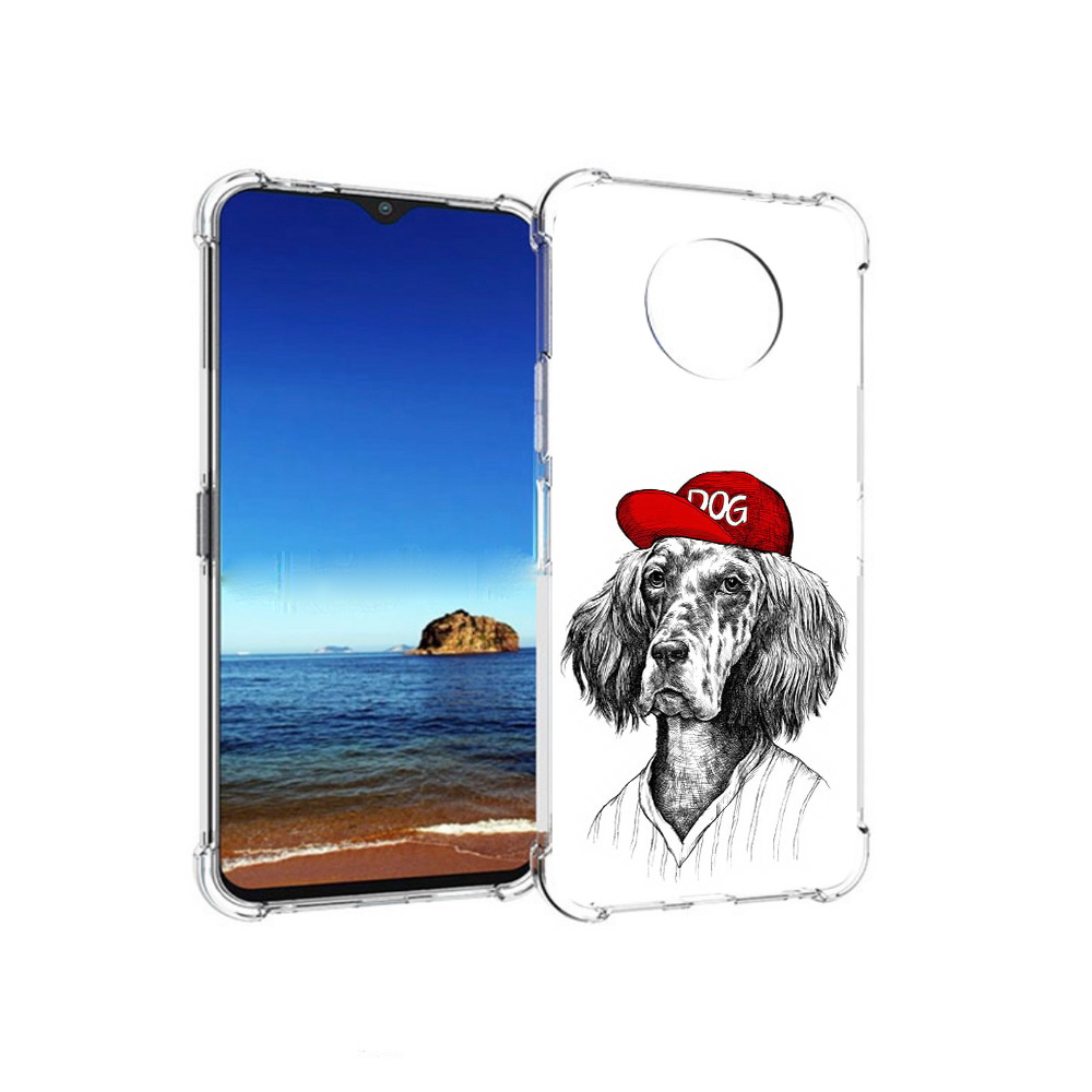 

Чехол MyPads Tocco для Nokia G50 дог (PT227056.116.333), Прозрачный, Tocco
