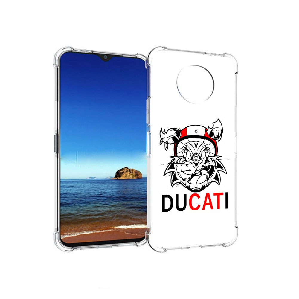 

Чехол MyPads Tocco для Nokia G50 дукати (PT227056.116.339), Прозрачный, Tocco