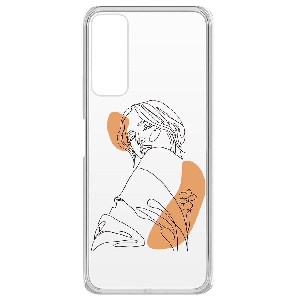 

Чехол-накладка Krutoff Clear Case Загадка для Tecno Camon 17P