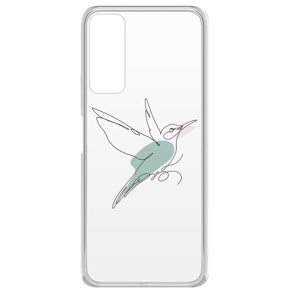 

Чехол-накладка Krutoff Clear Case Легкость для Tecno Camon 17P