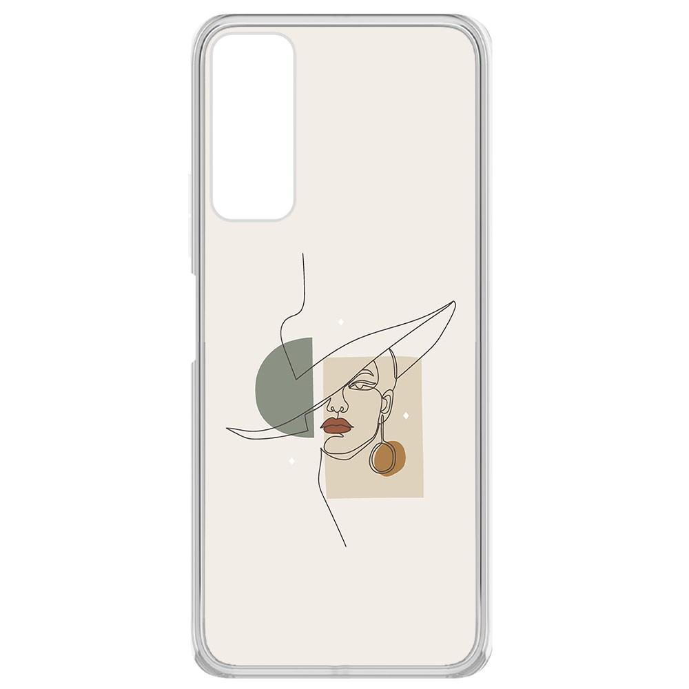 

Чехол-накладка Krutoff Clear Case Стиль для Tecno Camon 17P