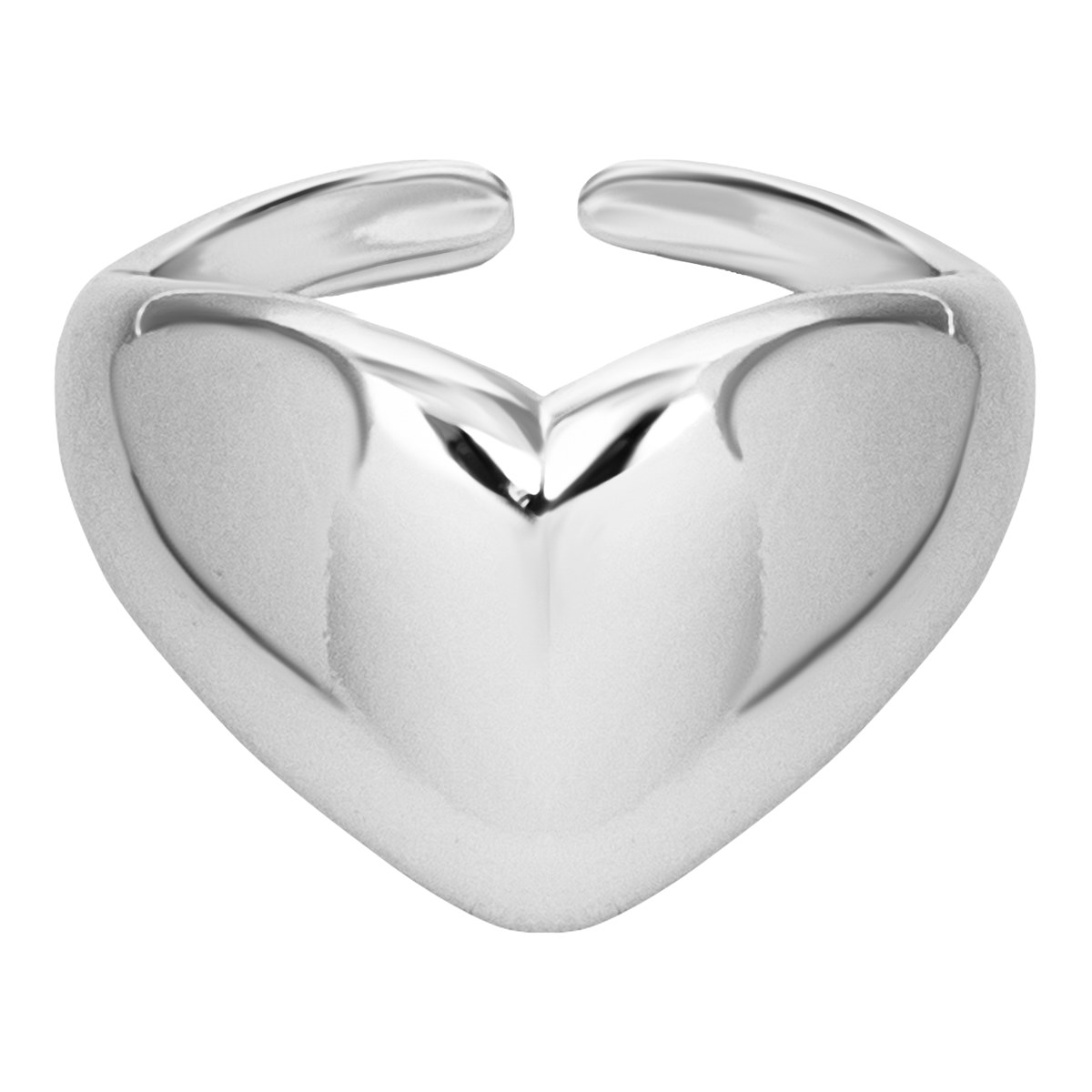 

Кольцо NoBrand 52097 серебристое, 52097