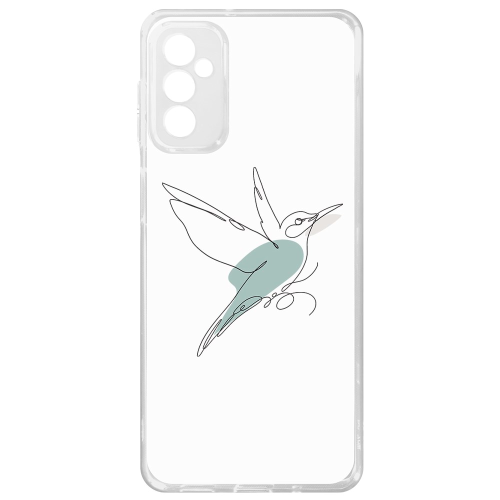 

Чехол-накладка Krutoff Clear Case Легкость для Samsung Galaxy M52 (M525)
