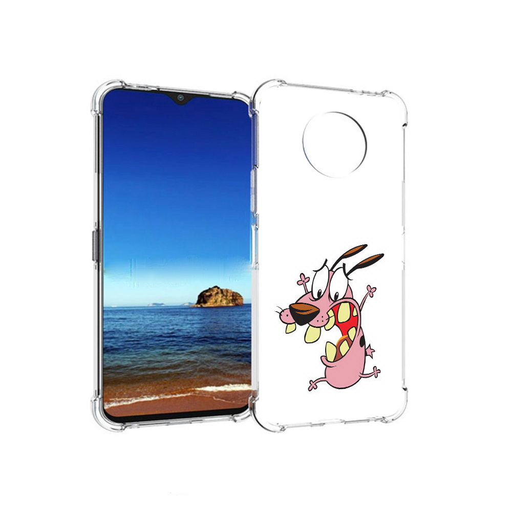 

Чехол MyPads Tocco для Nokia G50 зубастый бобик (PT227056.116.371), Прозрачный, Tocco