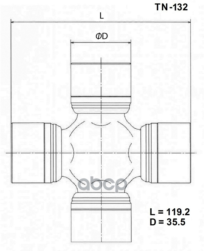 

TOYO Крестовина ЯПОНИЯ 35,50 119,00 1шт