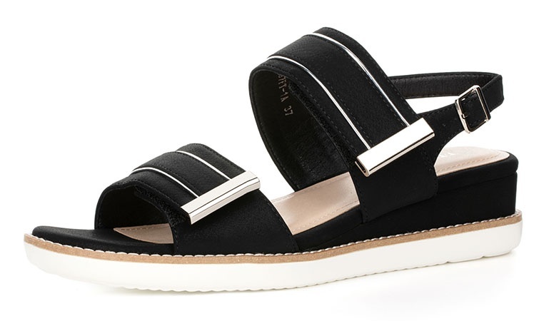 

Босоножки женские T.Taccardi 229404 черные 37 RU, Черный, 229404