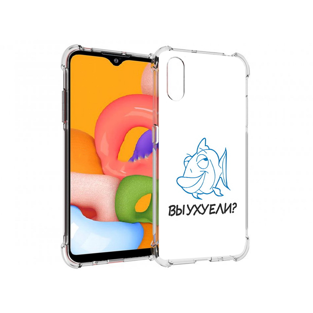 Чехол MyPads Tocco для Samsung Galaxy A01 вы ухуели (PT144711.509.282)