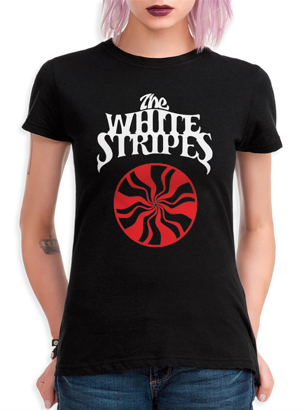 

Футболка женская DreamShirts Studio The White Stripes / Рок черная XS, Черный, The White Stripes / Рок