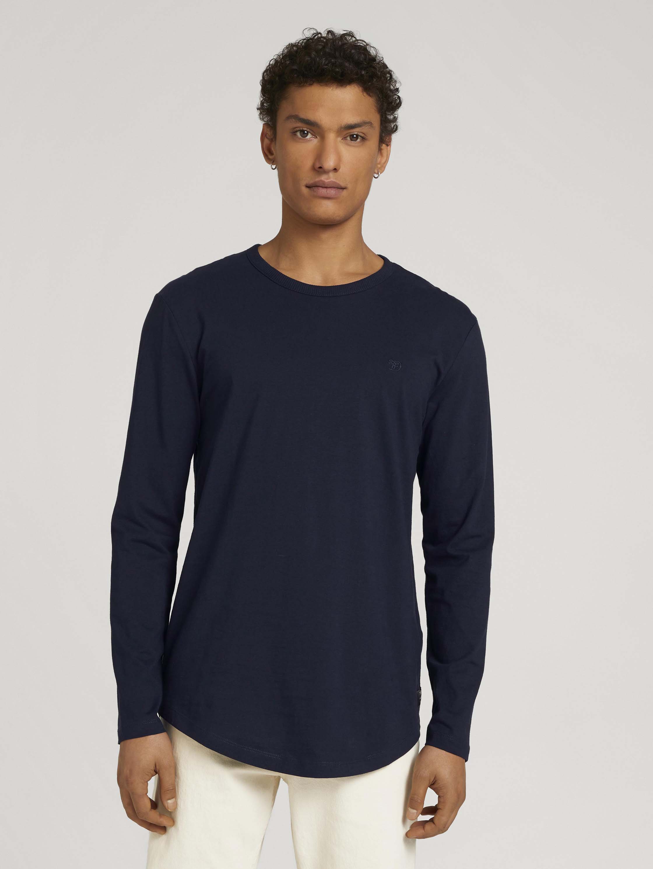 

Лонгслив мужской 1026925 TOM TAILOR синий XL, 1026925
