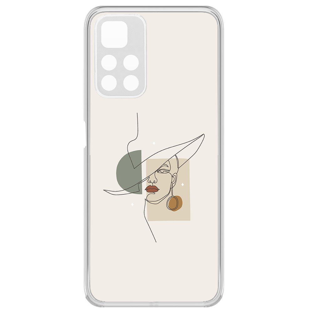 

Чехол-накладка Krutoff Clear Case Стиль для Xiaomi Redmi Note 11 Pro+ 5G, Прозрачный