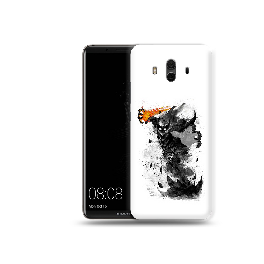 

Чехол MyPads Tocco для Huawei Mate 10 nevermore черно белый (PT88364.53.21), Прозрачный, Tocco
