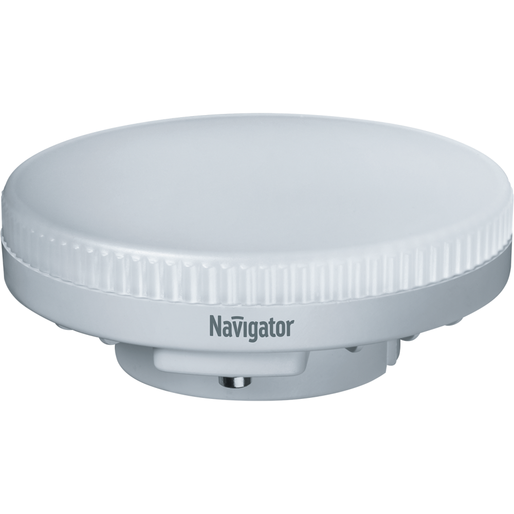 

Лампа светодиодная LED 8вт GX53 теплый таблетка | код. 19419 | NAVIGATOR 1шт.