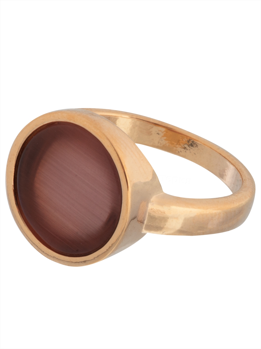

Кольцо из бижутерного сплава р. 19 Lotus Jewelry 3044R-16CA-v, кошачий глаз, 3044R-16CA-v