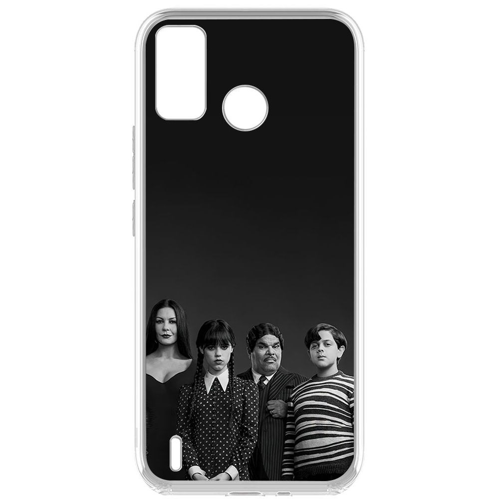 

Чехол-накладка Krutoff Clear Case Уэнсдей Аддамс - Семейка Аддамс для TECNO Spark 6 Go