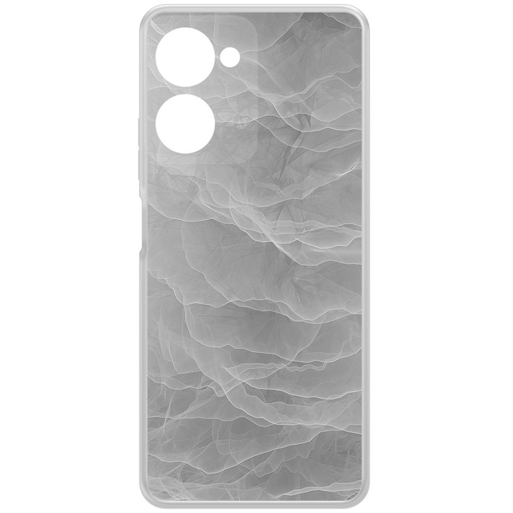 

Чехол-накладка Krutoff Clear Case Абстракт туман для Realme 10 Pro, Прозрачный
