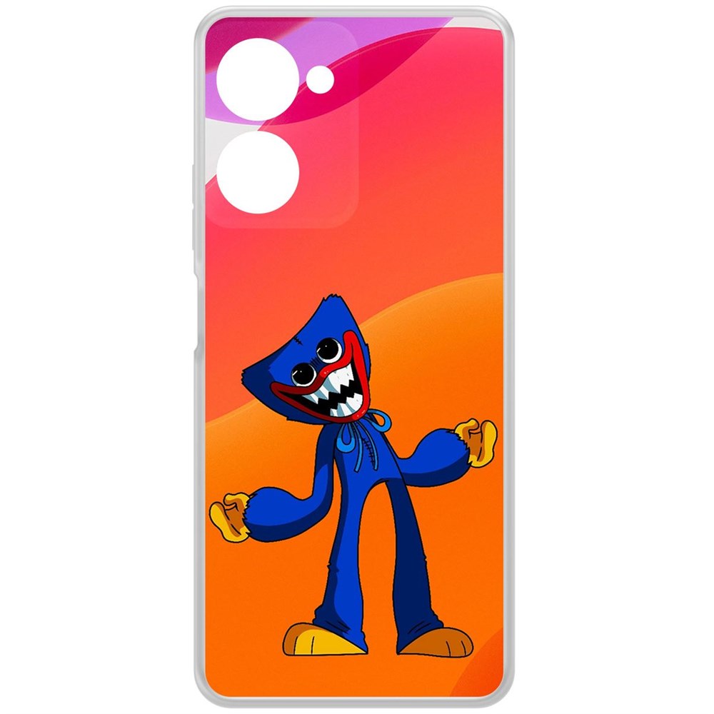 

Чехол-накладка Krutoff Clear Case Хаги Ваги для Realme 10 Pro, Прозрачный