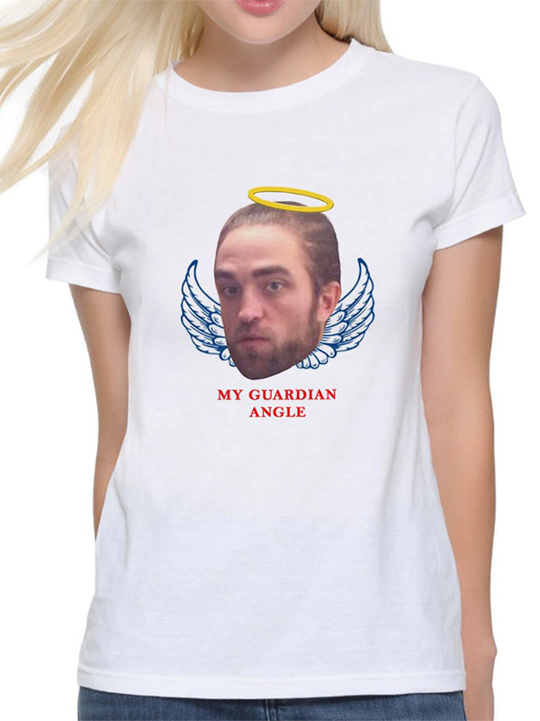 

Футболка женская DreamShirts Studio Мой ангел Хранитель / Роберт Паттинсон / Мем белая 2XL, Белый, Мой ангел Хранитель / Роберт Паттинсон / Мем