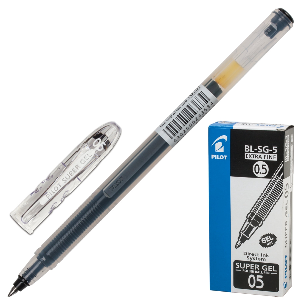 

Набор из 12 шт, Ручка гелевая PILOT Super Gel (141841)