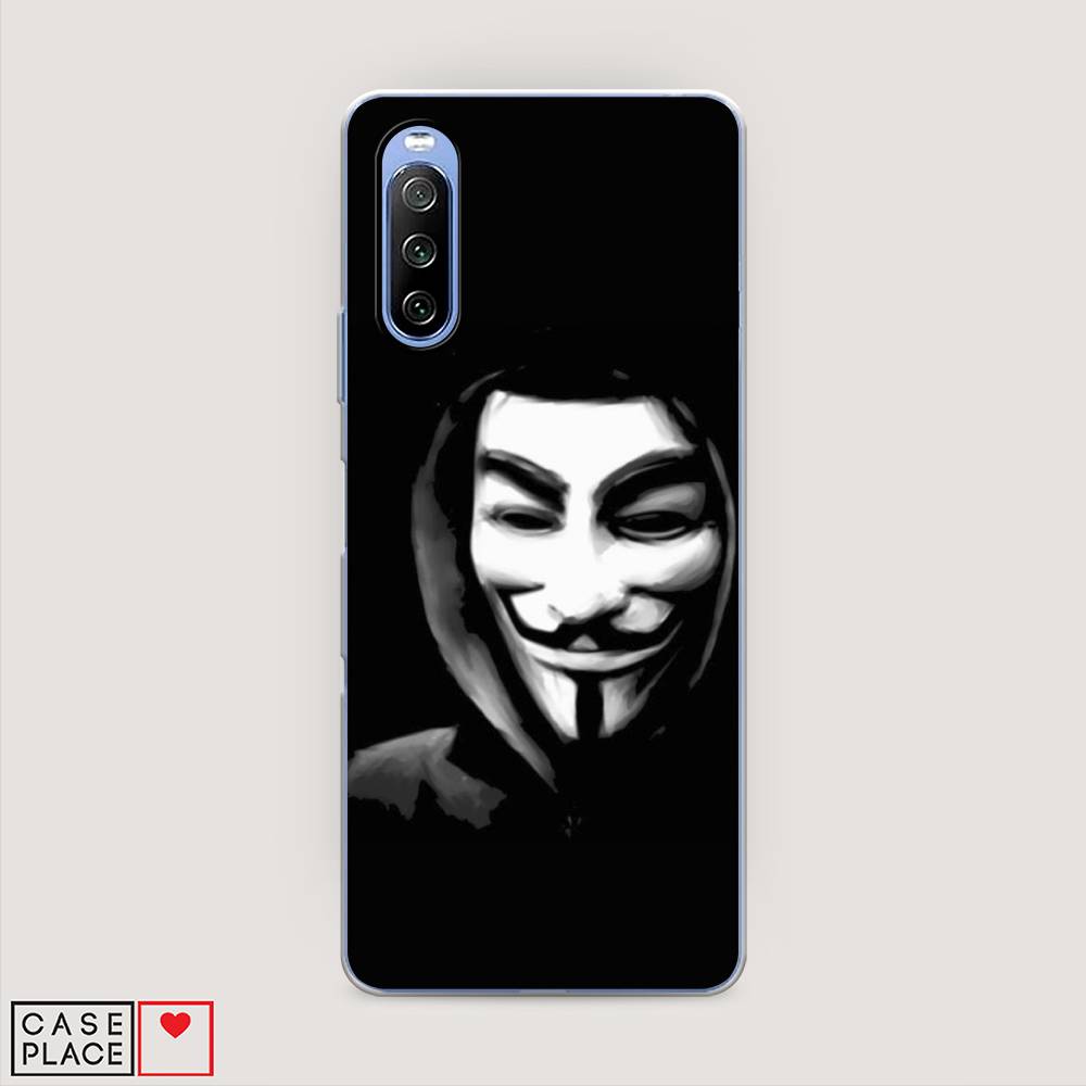 

Чехол Awog на Sony Xperia 10 III "Анонимус", Разноцветный, 54950-5