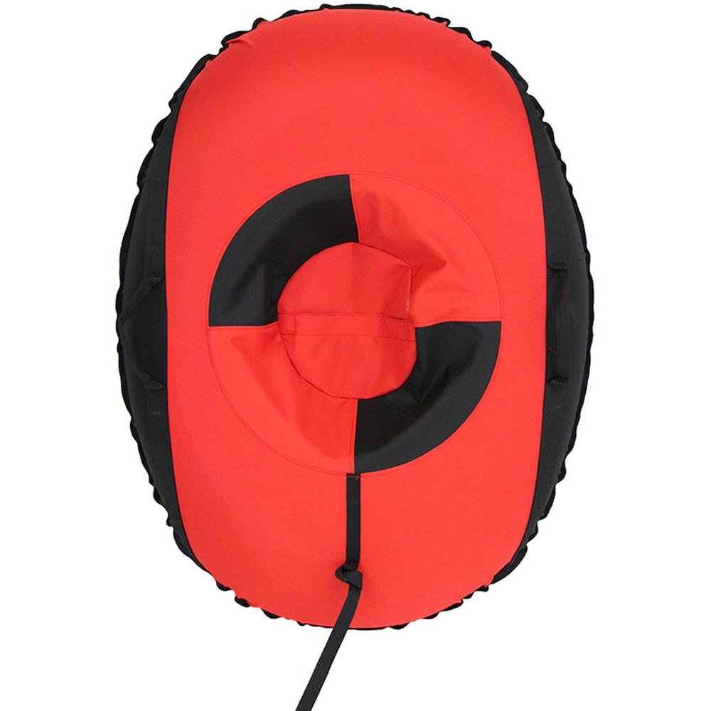 Тюбинг Овал Лайт средняя 90 см (110*90) черно-красная ракетка для тхэквондо двойная adidas maya double target mitt черно красная aditdt03