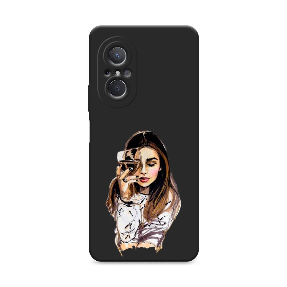 

Чехол Awog на Huawei Nova 9 SE "Девушка с бокалом", Разноцветный, 6107252-1