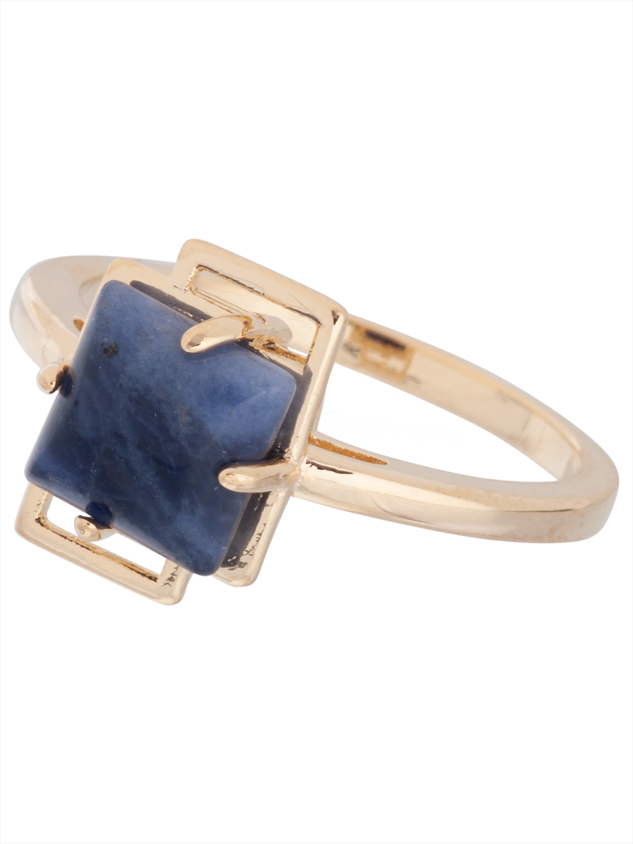 

Кольцо из бижутерного сплава р. 16 Lotus Jewelry 3043R-17SOD, содалит, 3043R-17SOD