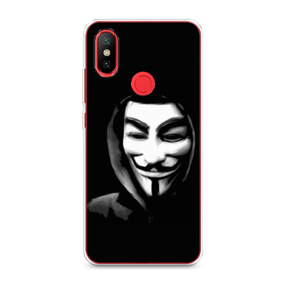 

Чехол Awog на Xiaomi Mi 6X "Анонимус", Разноцветный, 33250-5
