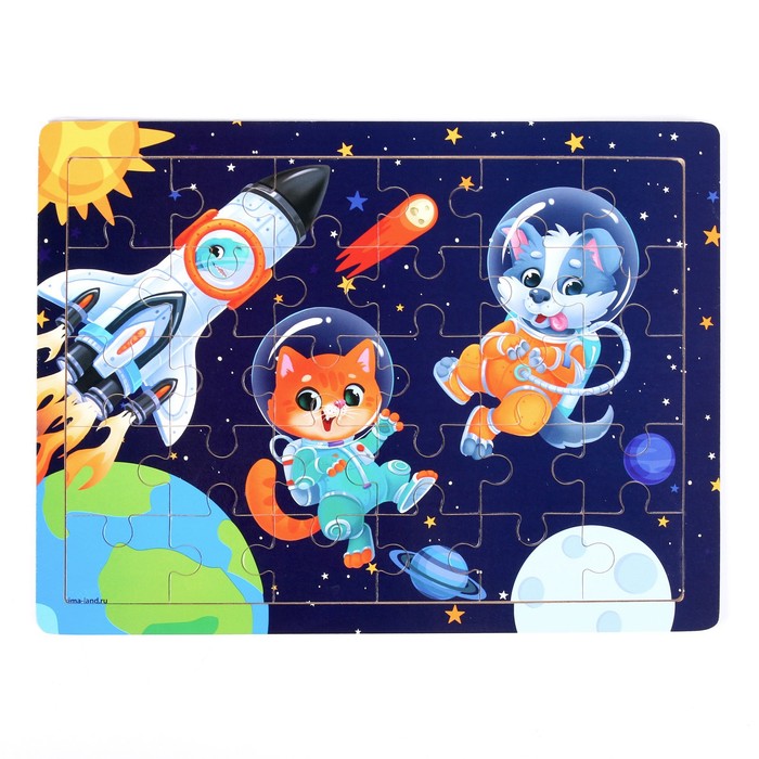 

Пазл большой «Космос», 30 элементов