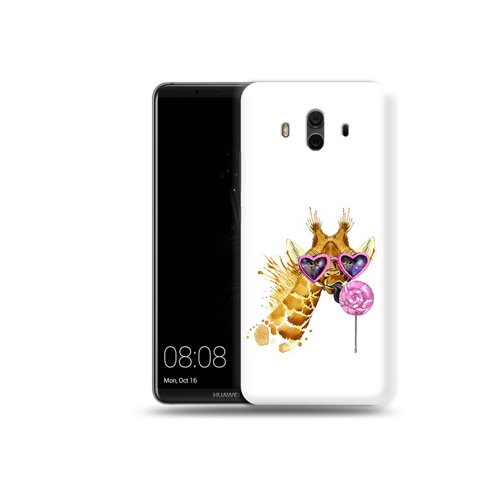 

Чехол MyPads Tocco для Huawei Mate 10 акварельный жираф (PT88364.53.217), Прозрачный, Tocco