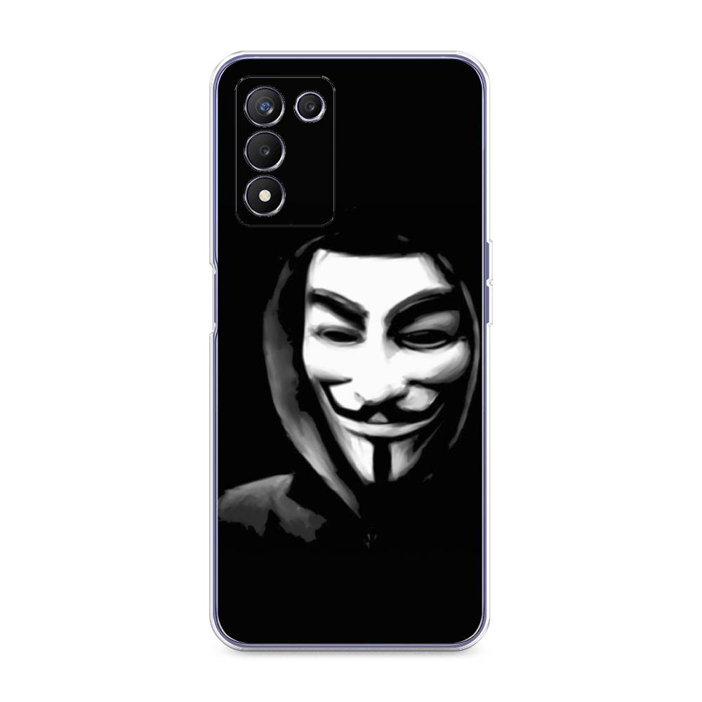 

Чехол Awog на Realme Q3s "Анонимус", Разноцветный, 257950-5