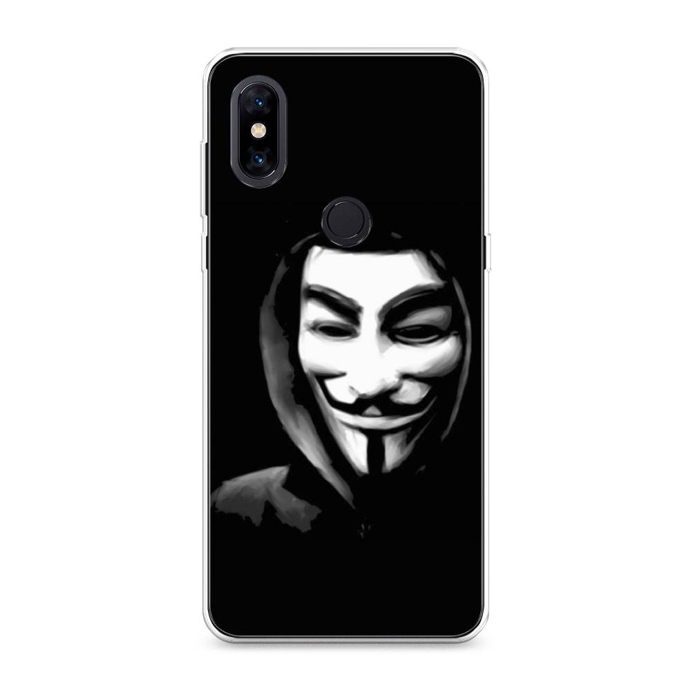 

Чехол Awog на Xiaomi Mi Mix 3 "Анонимус", Разноцветный, 34950-5