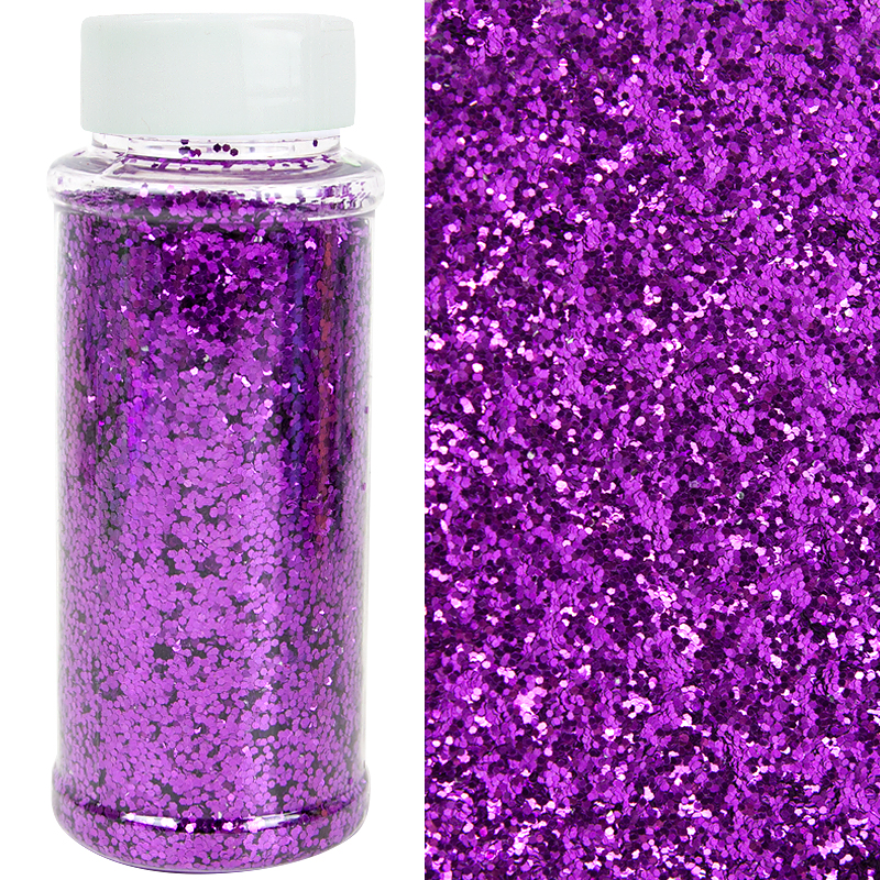 Конфетти-шестиугольники Волна веселья Сиреневый 0,1 см, 90 г