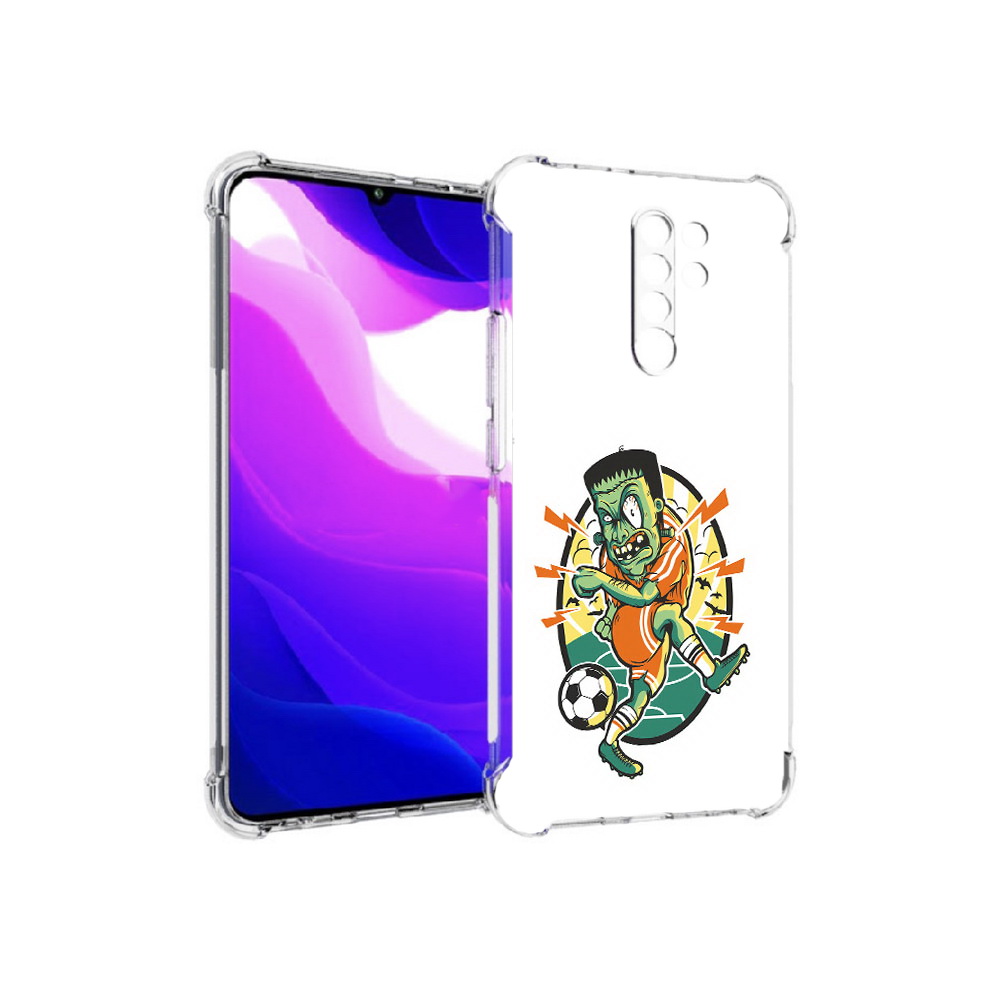 Чехол MyPads Tocco для Xiaomi Redmi 9 зомби футболист (PT150826.259.368)