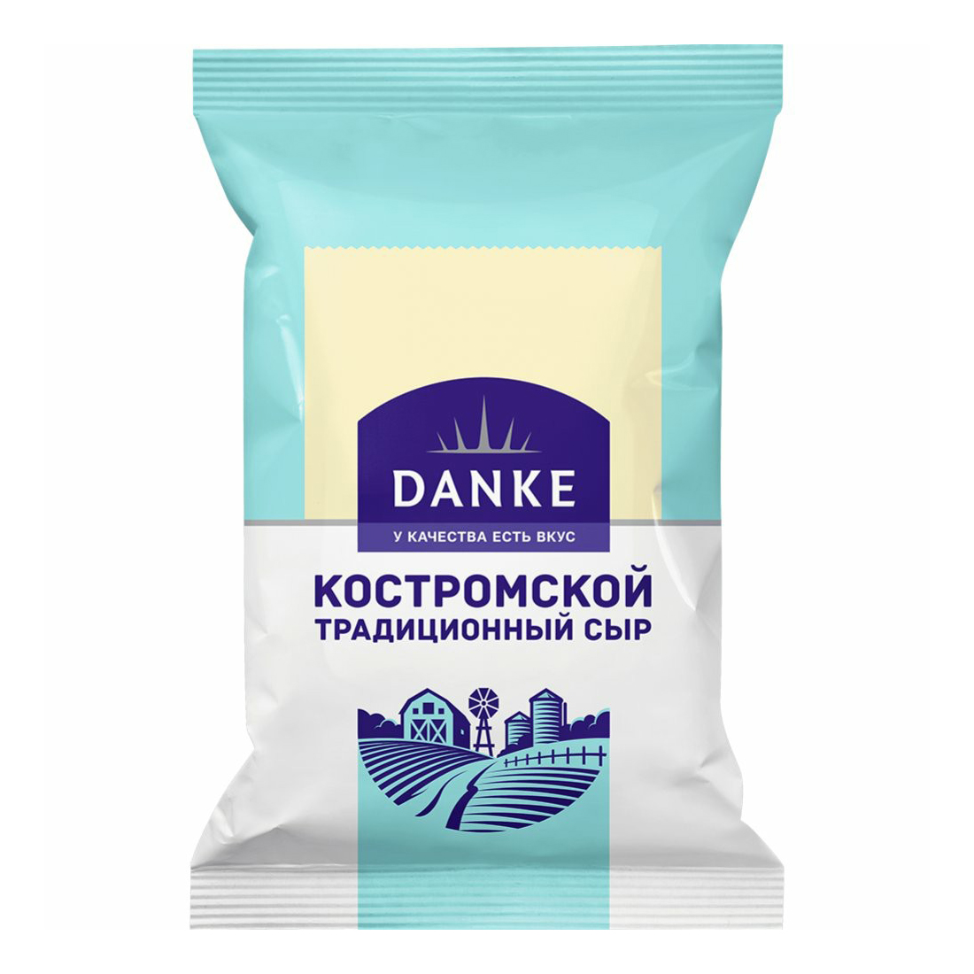 Сыр полутвердый Danke Костромской 45% 180 г