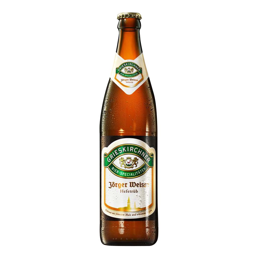 Пиво Grieskirchner Jorger Weisse Hefetrub светлое нефильтрованное 5,1% 0,5 л