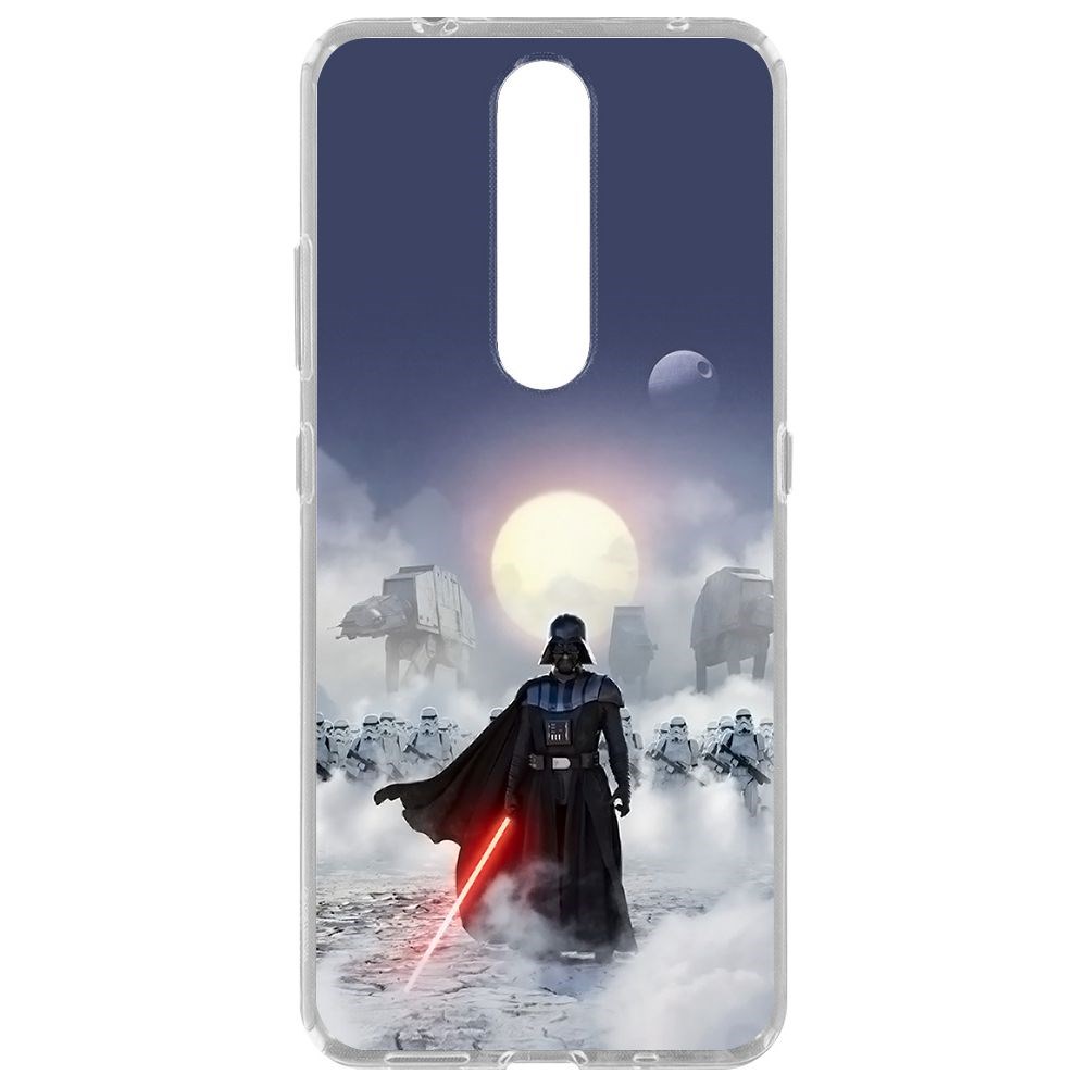 

Чехол-накладка Krutoff Clear Case Звездные Войны. Дарт Вейдер для Nokia 2.4, Прозрачный