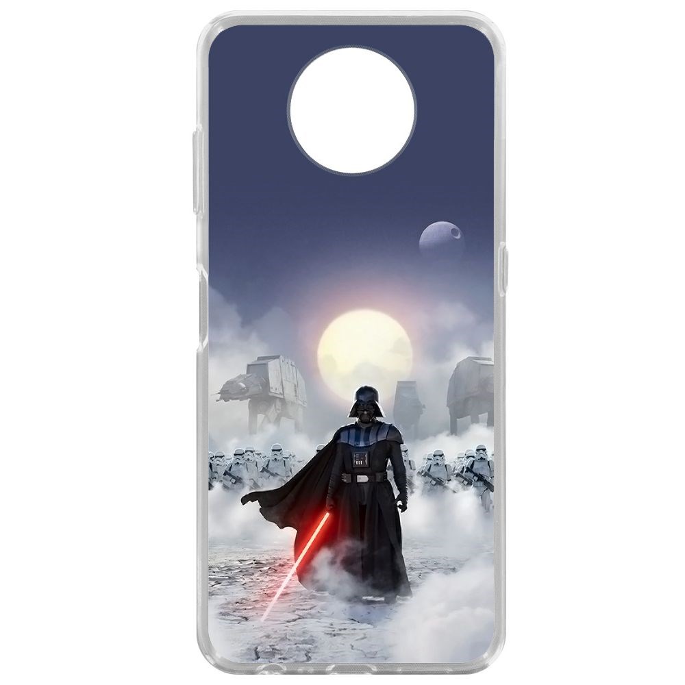 Чехол-накладка Krutoff Clear Case Звездные Войны. Дарт Вейдер для Nokia G10