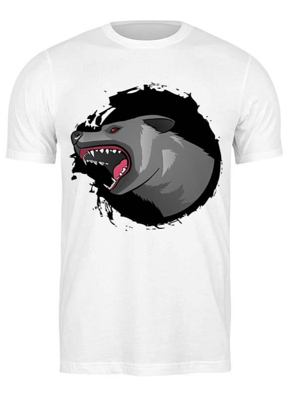 

Футболка мужская Printio Wolf agressive белая 3XL, Белый, Wolf agressive