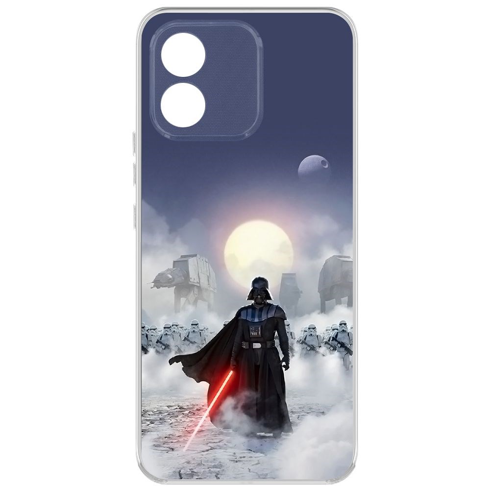 

Чехол-накладка Krutoff Clear Case Звездные Войны. Дарт Вейдер для Honor X5, Прозрачный