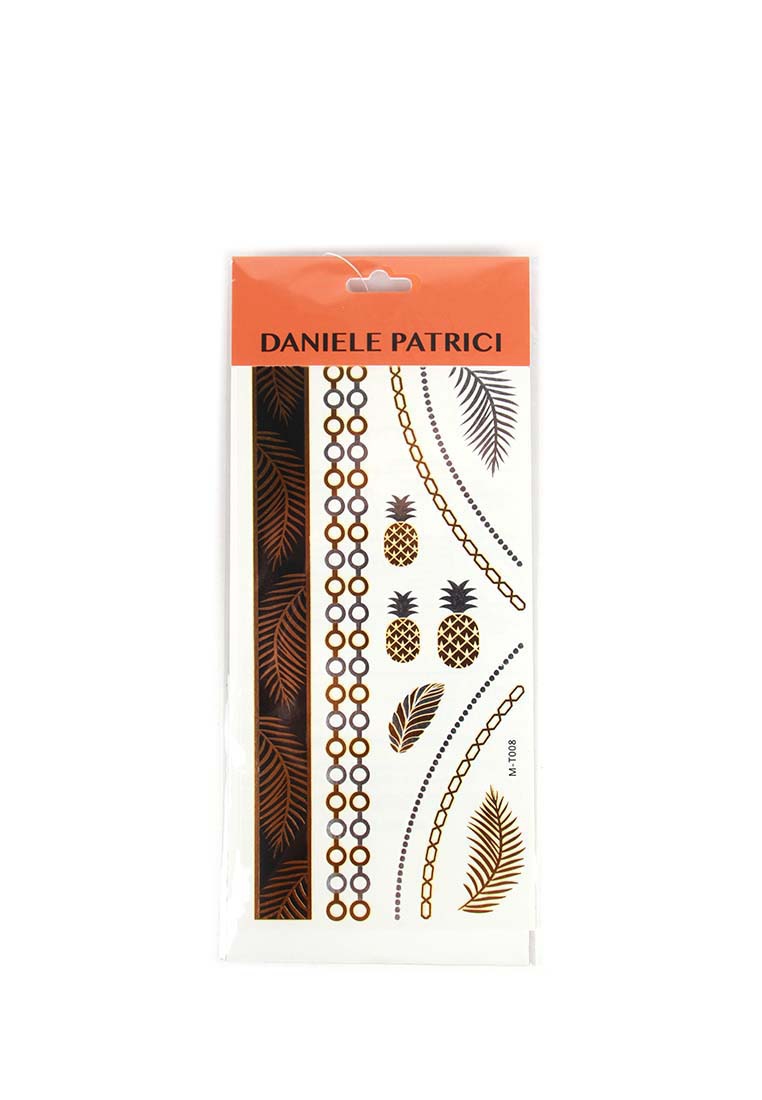 

Временная переводная татуировка Daniele Patrici A27103 цв. серебристый, золотистый, 46304050