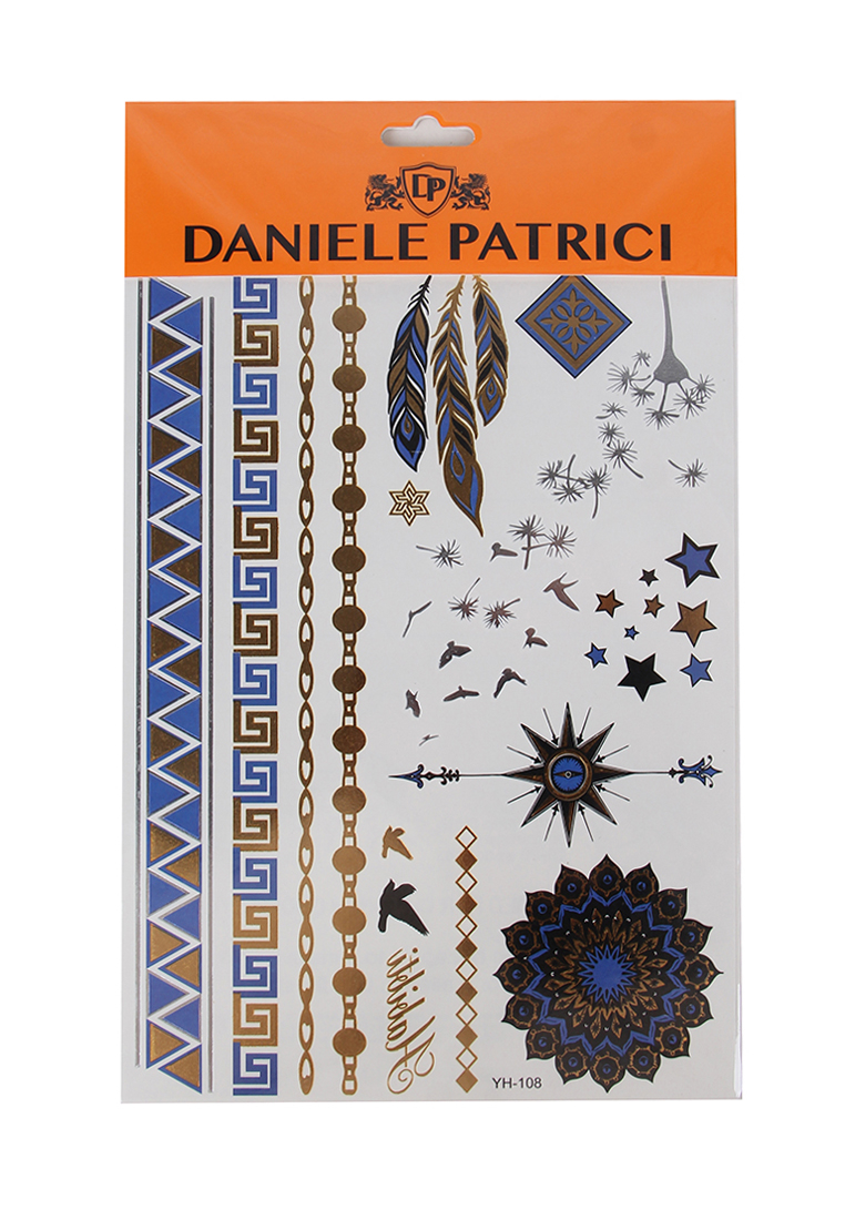 

Временная переводная татуировка Daniele Patrici A33320 цв. разноцветный, 46306030