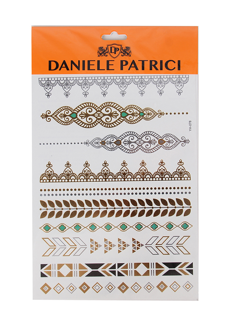

Временная переводная татуировка Daniele Patrici A33324 цв. разноцветный, 46306040