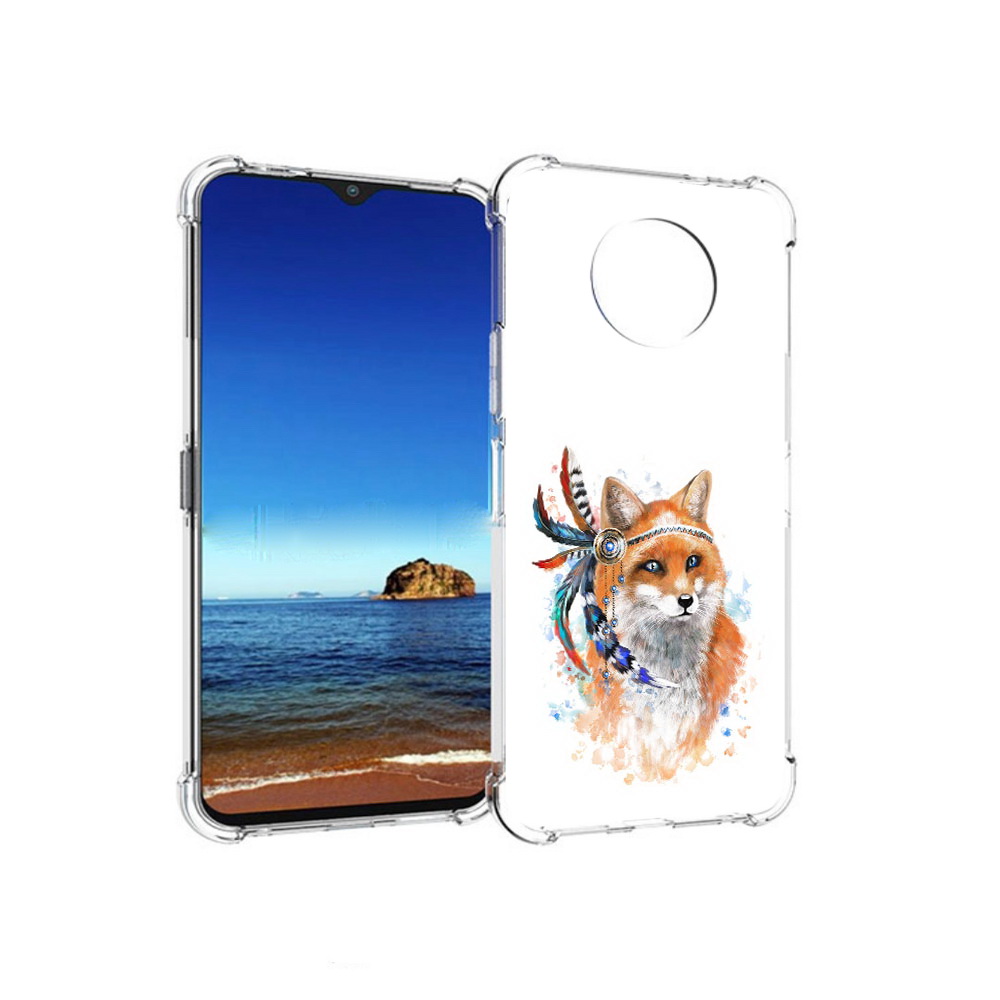 

Чехол MyPads Tocco для Nokia G50 инду лиса (PT227056.116.377), Прозрачный, Tocco