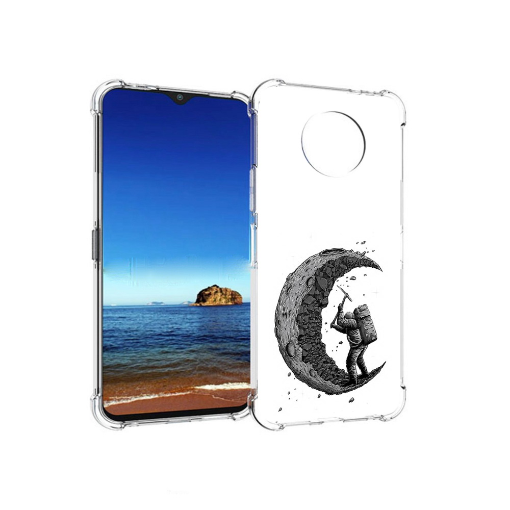 

Чехол MyPads Tocco для Nokia G50 камненная луна (PT227056.116.384), Прозрачный, Tocco