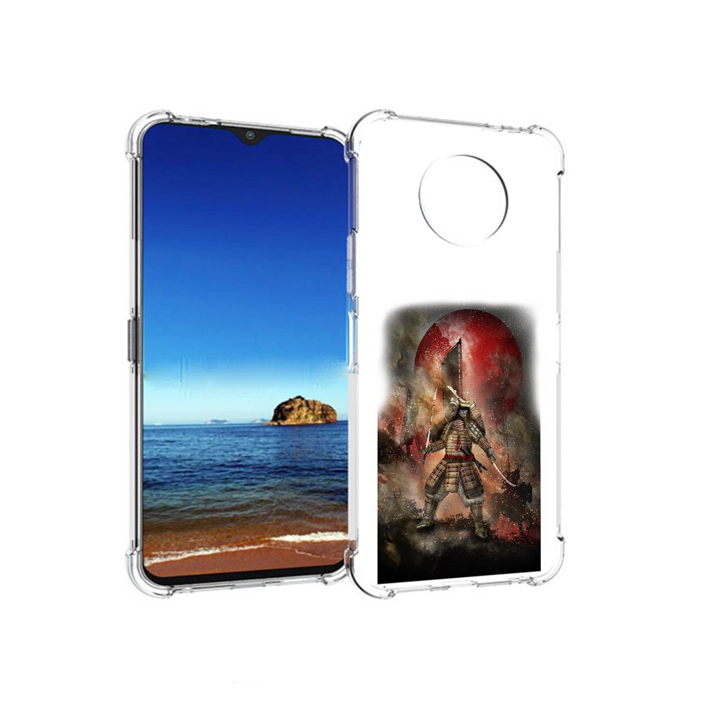 

Чехол MyPads Tocco для Nokia G50 китайскийвоин (PT227056.116.388), Прозрачный, Tocco