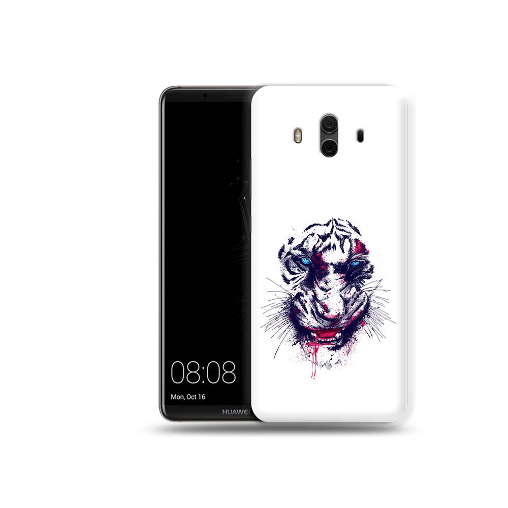 

Чехол MyPads Tocco для Huawei Mate 10 безумный тигр (PT88364.53.228), Прозрачный, Tocco