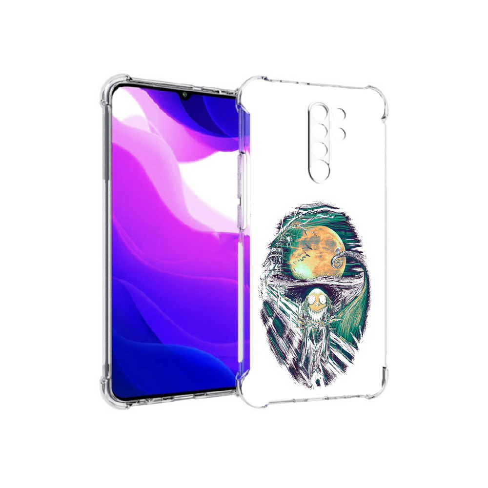 Чехол MyPads Tocco для Xiaomi Redmi 9 зубастое существо абстракция (PT150826.259.370)