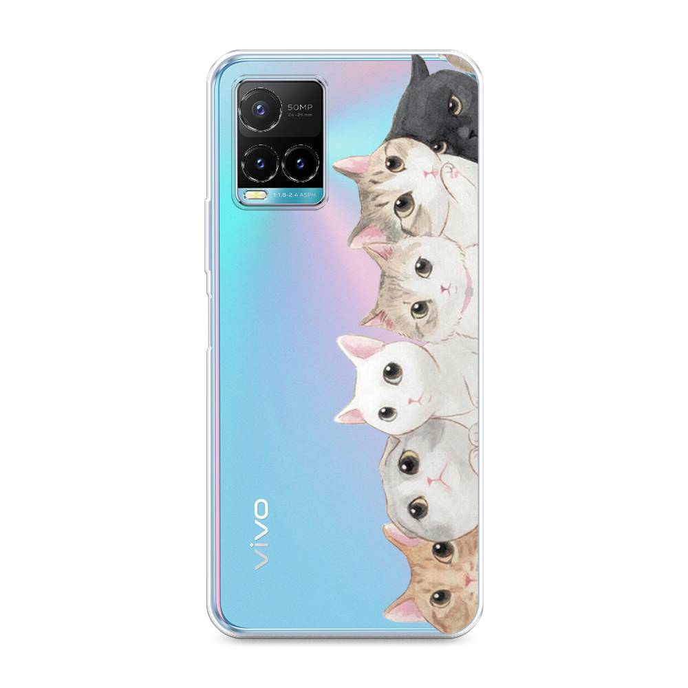 

Чехол Awog "Котики" для Vivo Y33s